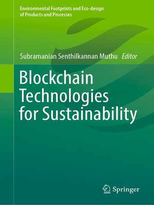 cover image of Blockchain Technologies for Sustainability